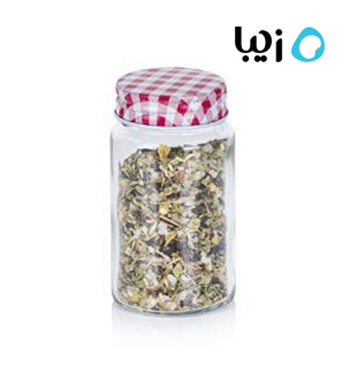 Zibasazan Saffron Mini Glass Jar 100-Ml Iran Made