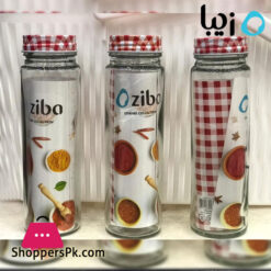 Zibasazan Saffron Mini Glass Jar 200-ML Iran Made