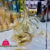 Glassware High Quality GoldEN Water Set