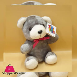 ZiQi Teddy Bear Black NOSE Gray 8 Inch