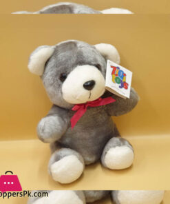 ZiQi Teddy Bear Black NOSE Gray 8 Inch