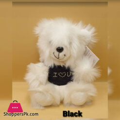 ZiQi Teddy Bear Black T-shirt 8 Inch