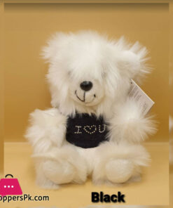 ZiQi Teddy Bear Black T-shirt 8 Inch