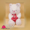 Ziqi Teddy Bear With Heart 18 Inch 2 Ziqi Teddy Bear With Heart 18 Inch