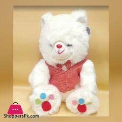 ZiQi Teddy Bear With Jacket RED 18 Inch