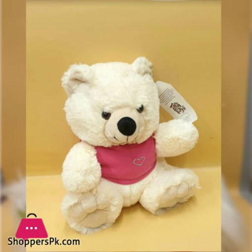 ZIQI Teddy Bear With Pink Jacket 10 Inch