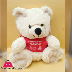 ZIQI Teddy Bear With RED Jacket 12 Inch