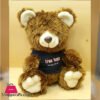 ZIQI Teddy Bear Brown lilac Black 12 Inch