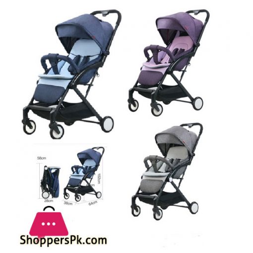 Lightweight stroller Baby cart Portable Folding Baby carriage Baby trolley Easy to travel Baby car