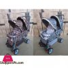Folding Double 2 Seat Twins Baby Trolley Front And Back Tandem Stroller