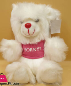 ZiQi Teddy Bear pink Sorry T-shirt 10 Inch