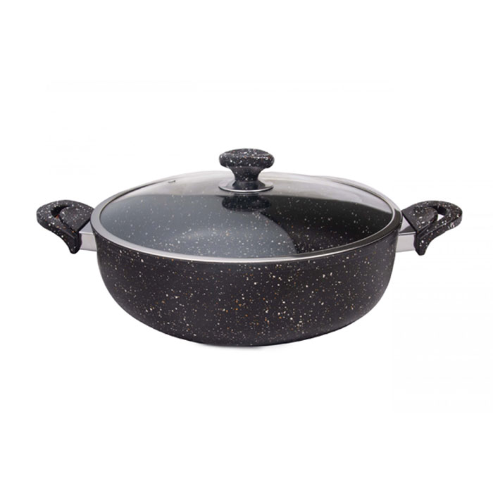 Saflon Granitline Karai Shallow Pot 26-Cm - 3.50 Liter Sf8626Gr Turkey Made 5 Saflon Granitline Karai Shallow Pot 26-Cm - 3.50 Liter Sf8626Gr Turkey Made