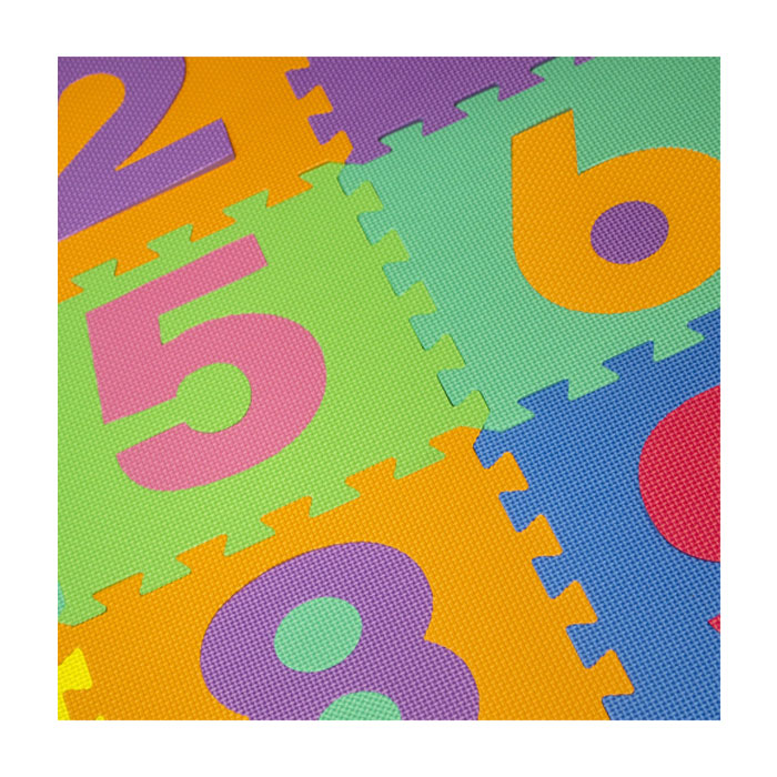 Matney Foam Mat Of Number Puzzle Pieces Great For Kids To Learn And Play Interlocking Puzzle Pieces