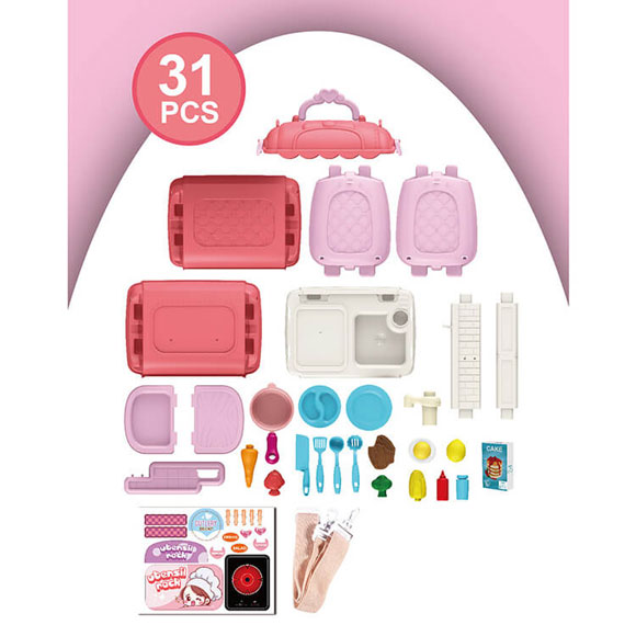 Toys For Kids Play Kitchen Pretend Kitchen Playset Toddler Toy