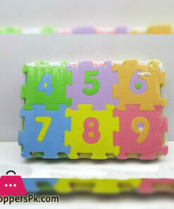 Matney Foam Mat of Number Puzzle Pieces Great for Kids to Learn and Play  Interlocking Puzzle Pieces