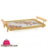 Solecasa Golden Frame Tray with Handle