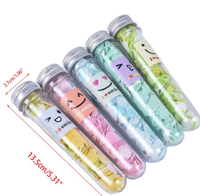1Tube Foaming Flower Paper Soap Slice Travel Outdoor Portable Body Washing Bath Soap Slice Case For Cleaning Tube Container 1 - Pcs