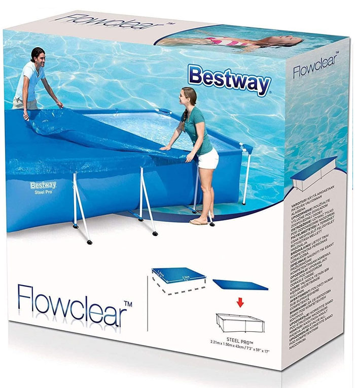 Bestway Pool Cover 87 X 59 Inch - 58103