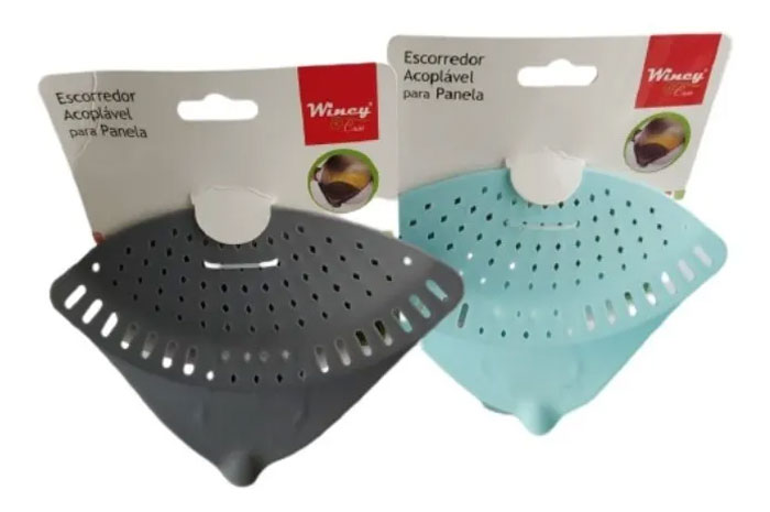 Attachable Pot Drainer Holds In The Kitchen Pot