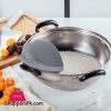 Attachable Pot Drainer Holds In The Kitchen Pot