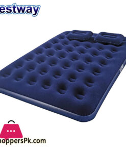 Bestway Air Mattress Airbed Queen with Manual Hand Pump - 67374