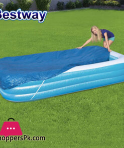 Bestway Rectangular Swimming Pool Cover - 10' x 6'/3.05m x 1.83m - 58108