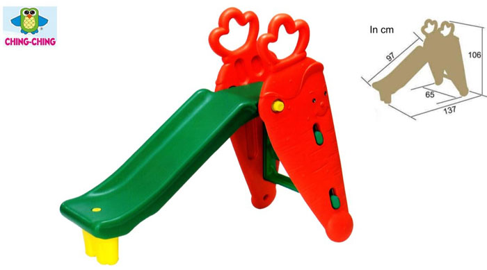 Ching Ching Carrot Slide For 1.5 to 8 Years Kids SL-10