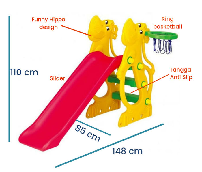 Ching Ching Hippo Slide SL-12