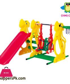 Ching Ching - Hippo Slide & Swing With Rabbit SL-13