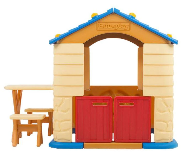 Edu Play - Playhouse With Table &Amp; Chair Set - Tb7226