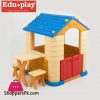 Edu Play - Playhouse with Table & Chair Set - TB7226