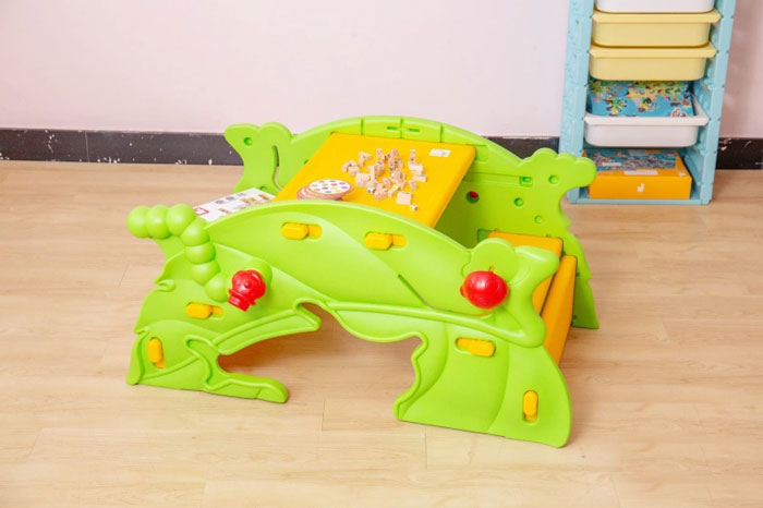 Kids 2 In 1 Dolphin See Saw &Amp; Leaf Table (Ching Ching) Fu-17