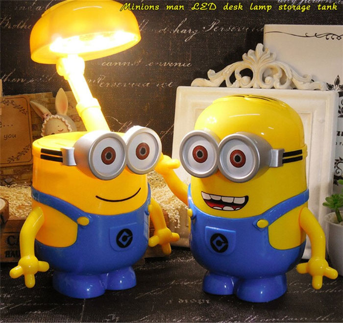 Minion Night Lamp For Kids Led Home Decor Amazing Gift