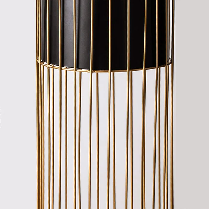 Nordic Freestanding Round Metal Plant Stand ( Set Of 2 )