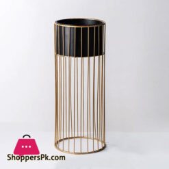 Nordic Freestanding Round Metal Plant Stand ( Set of 2 )