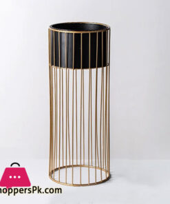 Nordic Freestanding Round Metal Plant Stand ( Set of 2 )