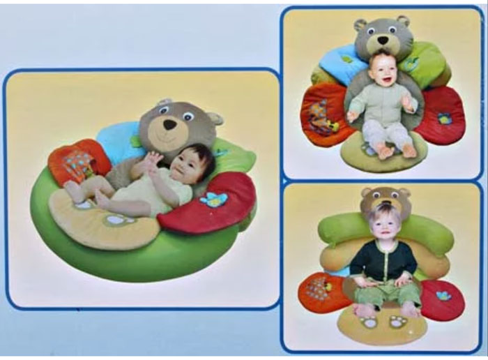 Sit Me Up Bear Play Mat - Multi (9960-63)