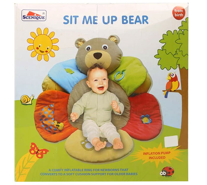 Sit Me Up Bear Play Mat - Multi (9960-63)