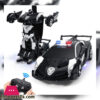 Transforming Police Robot Car For Kids