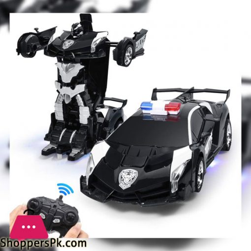 Transforming Police Robot Car For kids