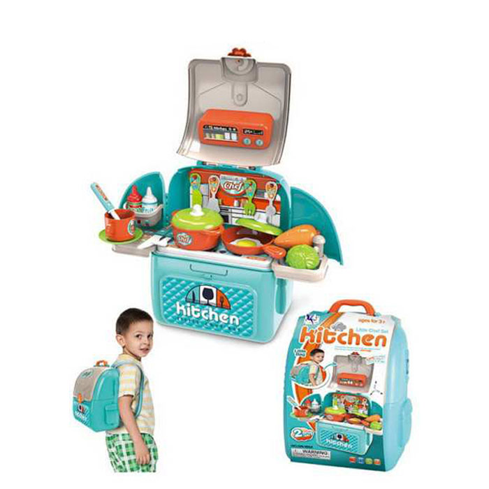 Chef Kitchen In A Backpack For Kids