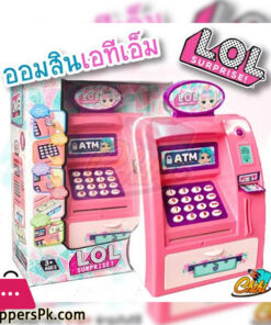 ATM LOL piggy bank with password Can actually deposit money Both banks and coins