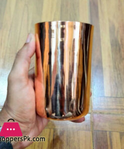 100% Pure Copper Glass Tumbler Cups
