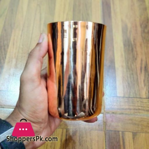 100% Pure Copper Glass Tumbler Cups