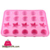 20 Cavity Star Ball Lollipop Candy Silicone Mold Round Heart Jelly Chocolate Moulds Kitchen Baking Pastry Tools