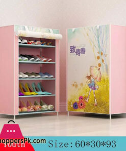 6-Layer 5-Grid Non -Woven Fabric Shoe Rack Dust -Proof - Image 2