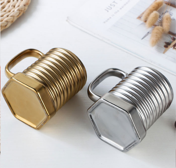 Ceramic Screw Mug 300-Ml