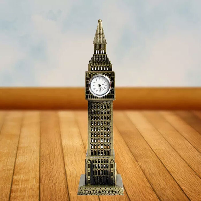 Clock Tower Master Piece Model For Gift Decoration 4 Clock Tower Master Piece Model For Gift Decoration