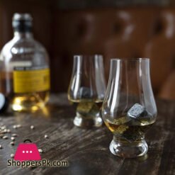 Drinking Lover'S Set ( 2 Drinking Glasses (170 Ml) 4 Cooling Drinking Stones In Granite )