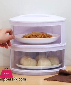 Food Storage Box with Lid Heat Preservation Dustproof Multi-layer Food Container for Kitchen 2 - Layer